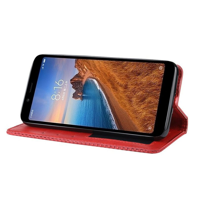 Puhelinkuoret Xiaomi Redmi 7A Kotelot Flip Tyylitelty Vintage-nahkaefekti