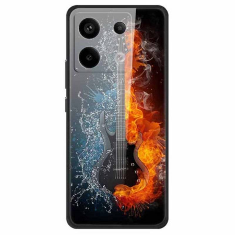 Kuori Xiaomi Redmi Note 13 Pro 5g Jään Ja Tulen Karkaistu Lasikitara