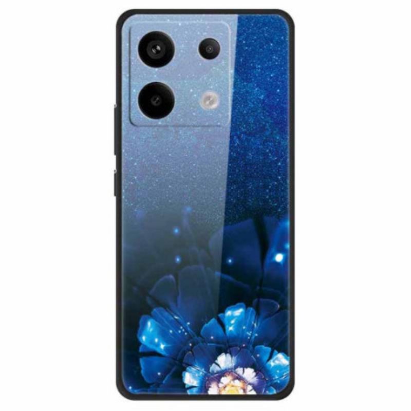 Kuori Xiaomi Redmi Note 13 Pro 5g Sininen Sarvi Karkaistu Lasi