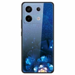 Kuori Xiaomi Redmi Note 13 Pro 5g Sininen Sarvi Karkaistu Lasi