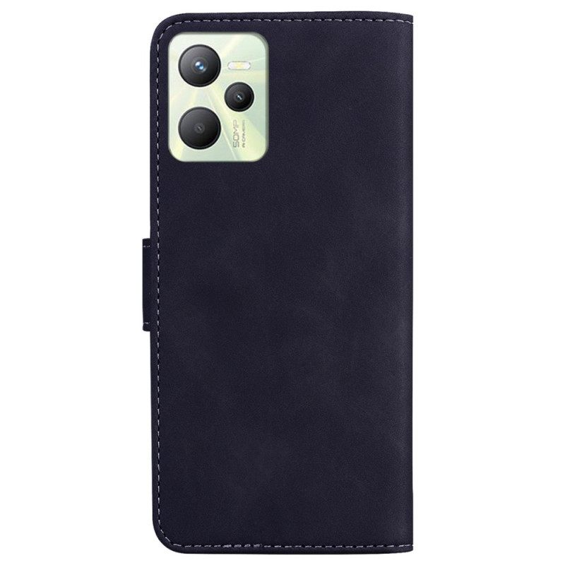 Flip Case Realme C35 Skin-touch Butterfly