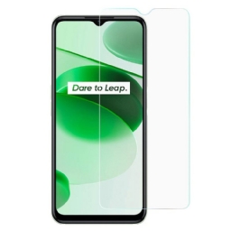 Realme C35 Black Edge Karkaistu Lasi Näytönsuoja