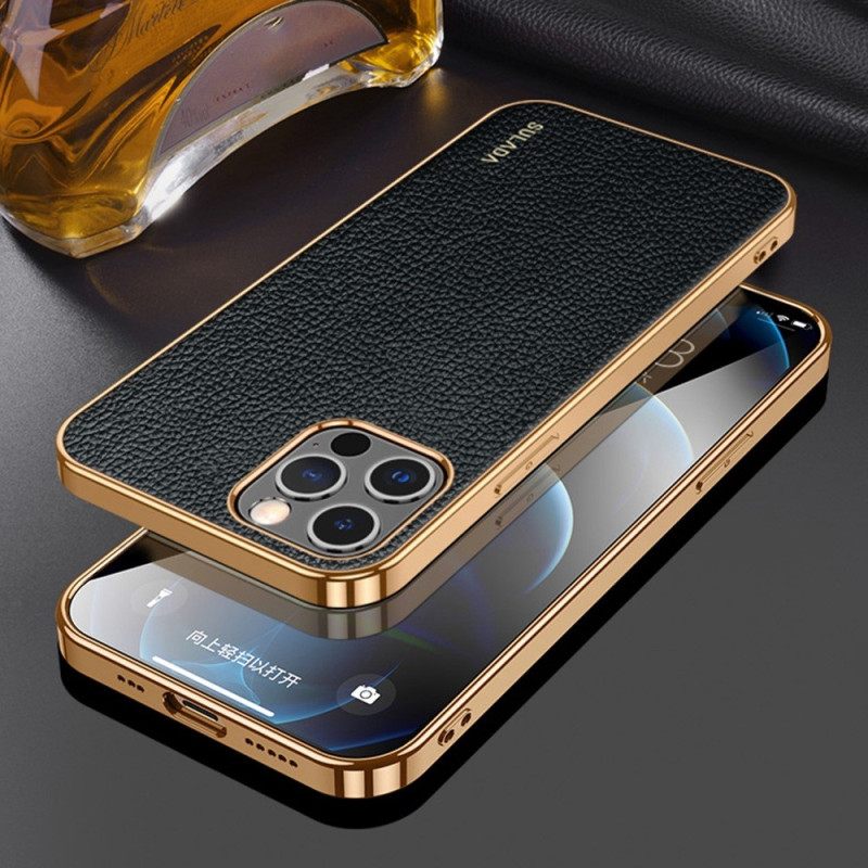 Case iPhone 14 Pro Style Leather Sulada