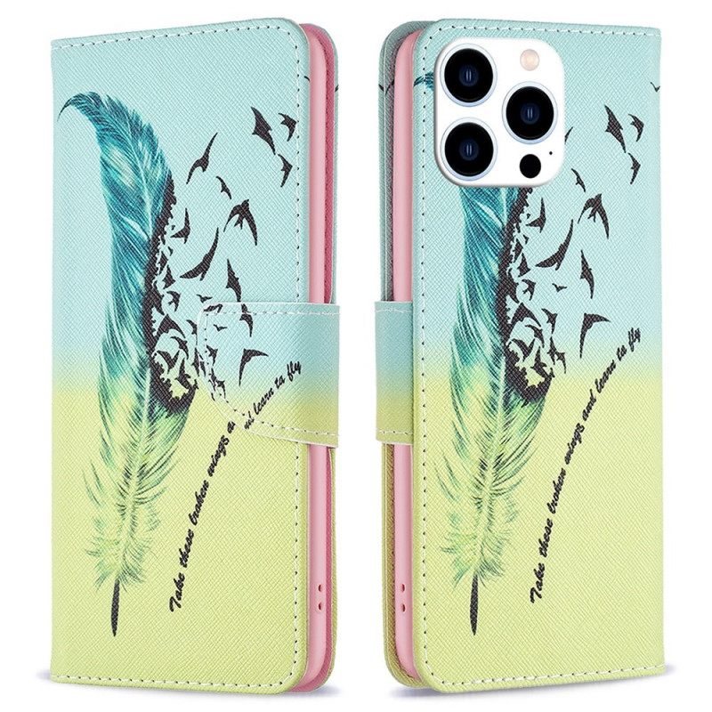 Kotelot iPhone 14 Pro Feather