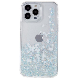 Kuori iPhone 14 Pro Glitter Flakes