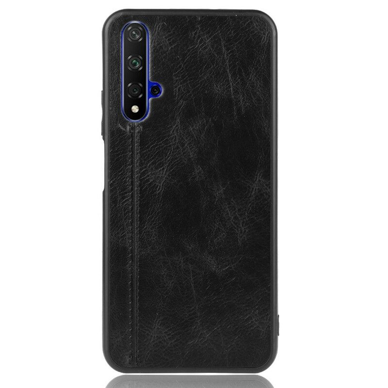 Case Huawei Nova 5T / Honor 20 Tyylinen Nahkaompelu