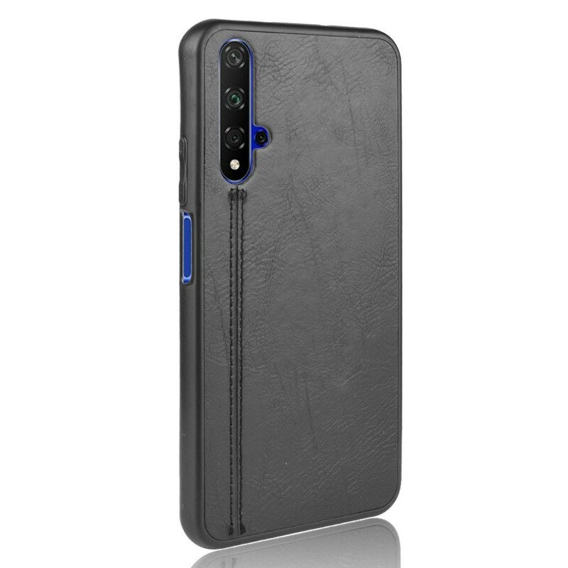 Case Huawei Nova 5T / Honor 20 Tyylinen Nahkaompelu