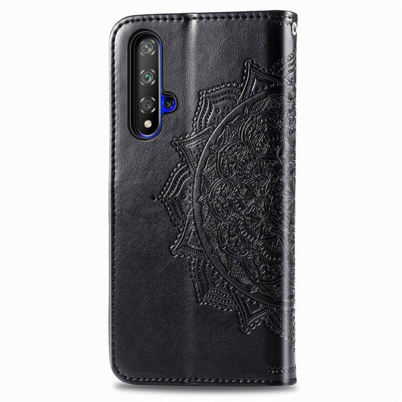 Flip Case Huawei Nova 5T / Honor 20 Mandala Keskiaika