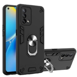 Case Oppo A74 4G Irrotettava Rengastuki Metallia