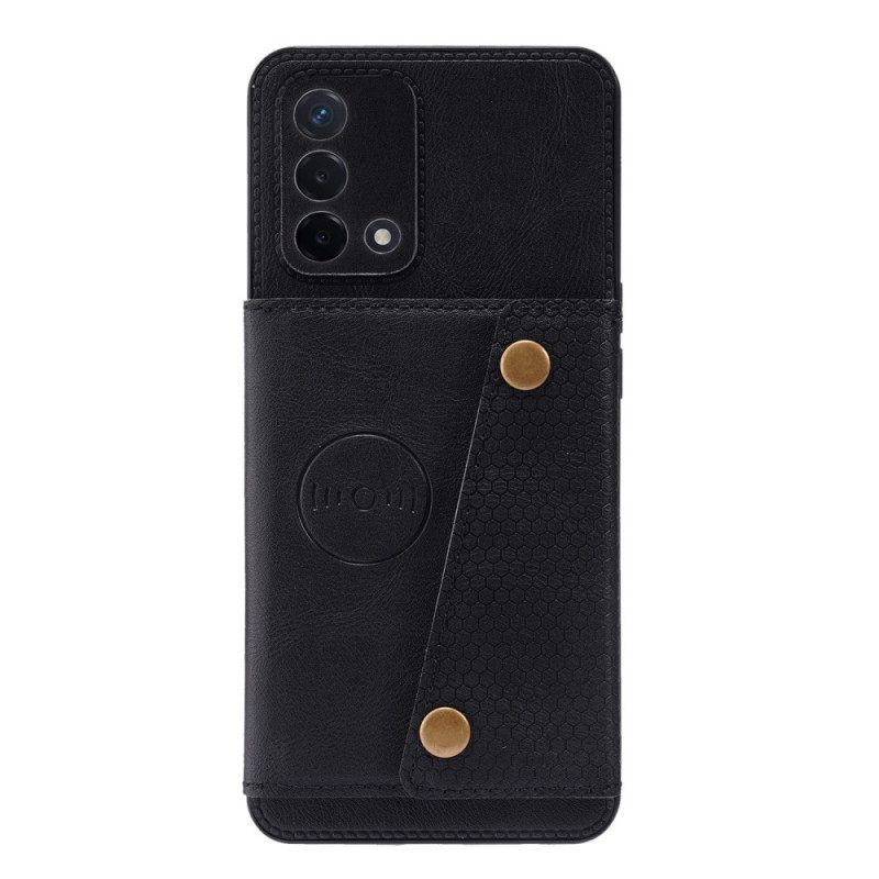 Case Oppo A74 4G Lompakkokuori Wallet Napsahtaa