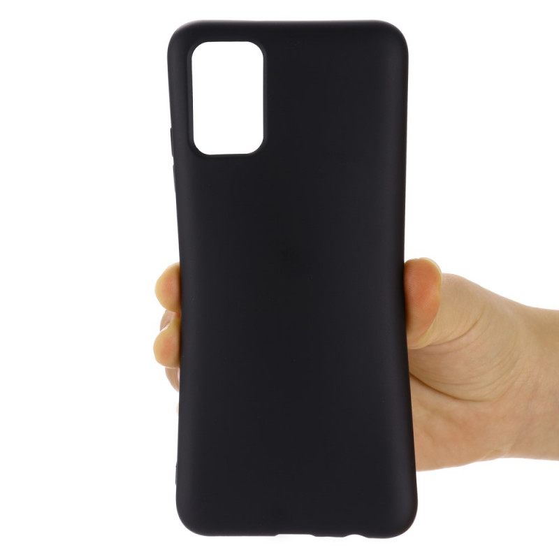 Case Oppo A74 4G Nestemäinen Silikoni Kaulanauhalla