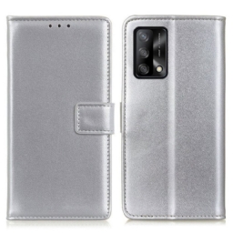 Flip Case Oppo A74 4G Simple Faux Leather