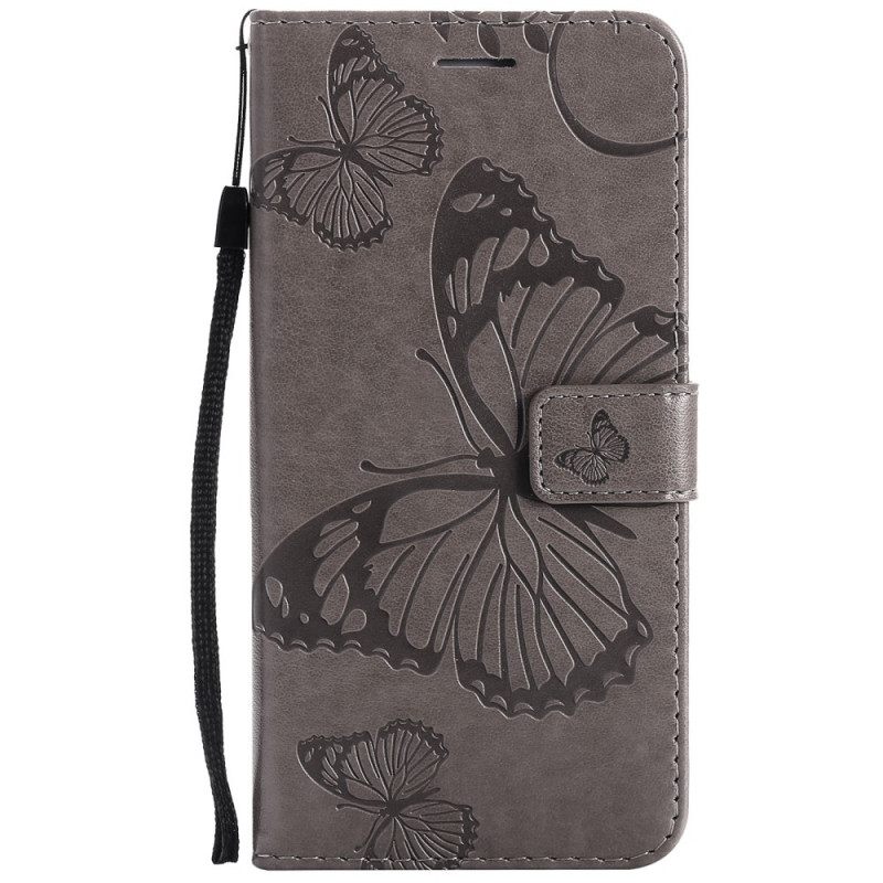 Kotelot Oppo A74 4G Suojaketju Kuori Giant Thong Butterflies