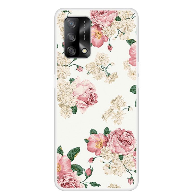 Kuori Oppo A74 4G Liberty Flowers