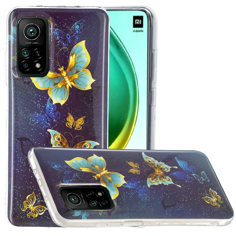 Case Xiaomi Mi 10T / 10T Pro Fluorescent Butterfly Sarja