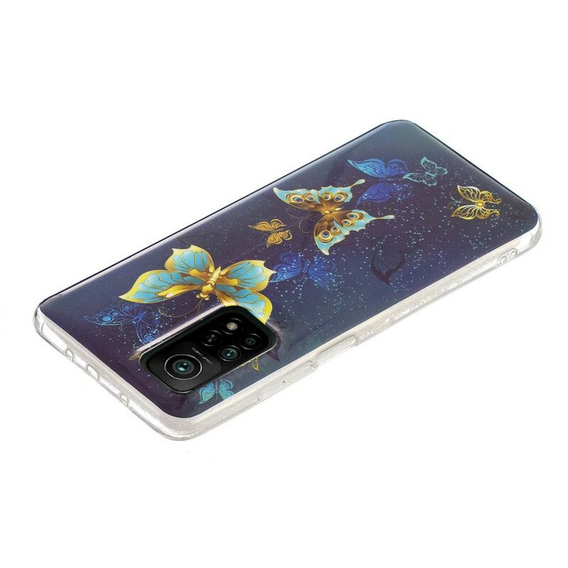 Case Xiaomi Mi 10T / 10T Pro Fluorescent Butterfly Sarja