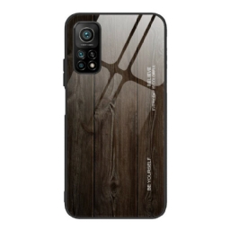 Case Xiaomi Mi 10T / 10T Pro Tempered Glass Wood Design