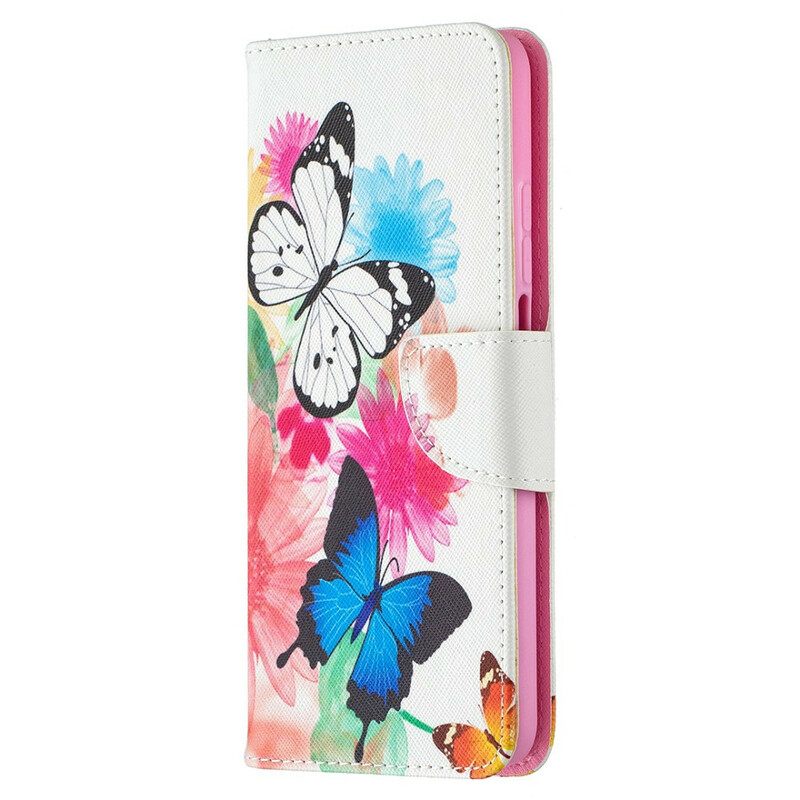 Kotelot Xiaomi Mi 10T / 10T Pro Painted Butterflies