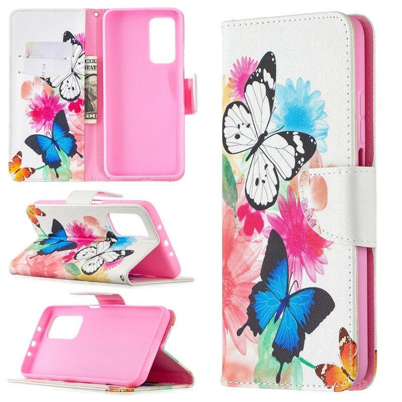 Kotelot Xiaomi Mi 10T / 10T Pro Painted Butterflies