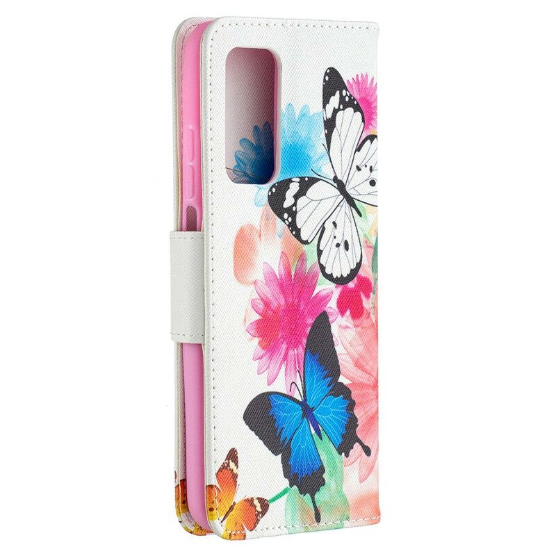 Kotelot Xiaomi Mi 10T / 10T Pro Painted Butterflies