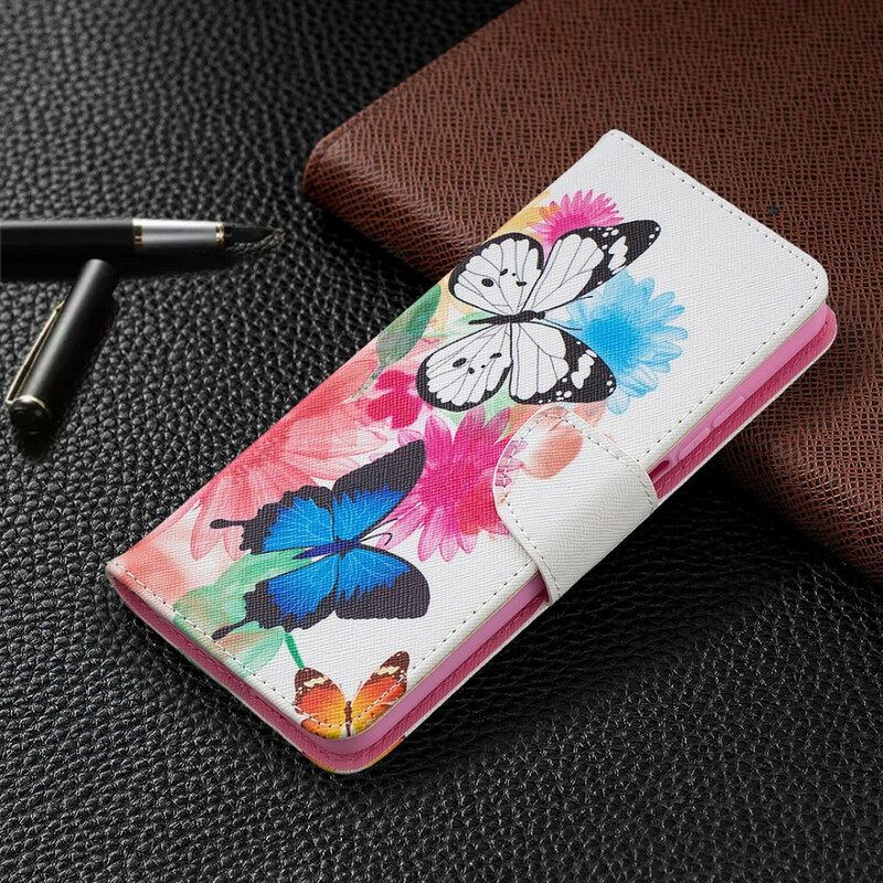 Kotelot Xiaomi Mi 10T / 10T Pro Painted Butterflies