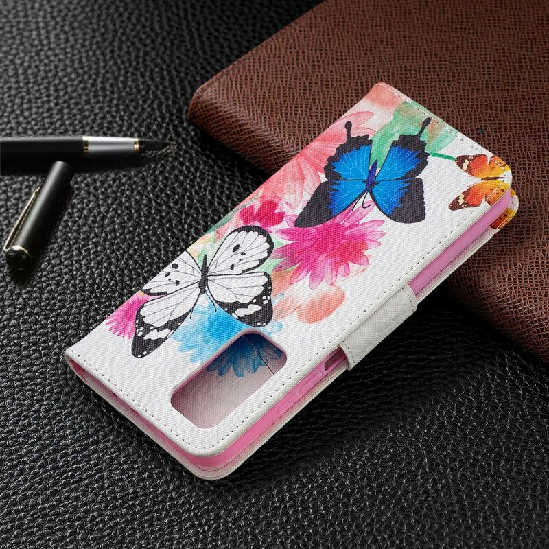 Kotelot Xiaomi Mi 10T / 10T Pro Painted Butterflies