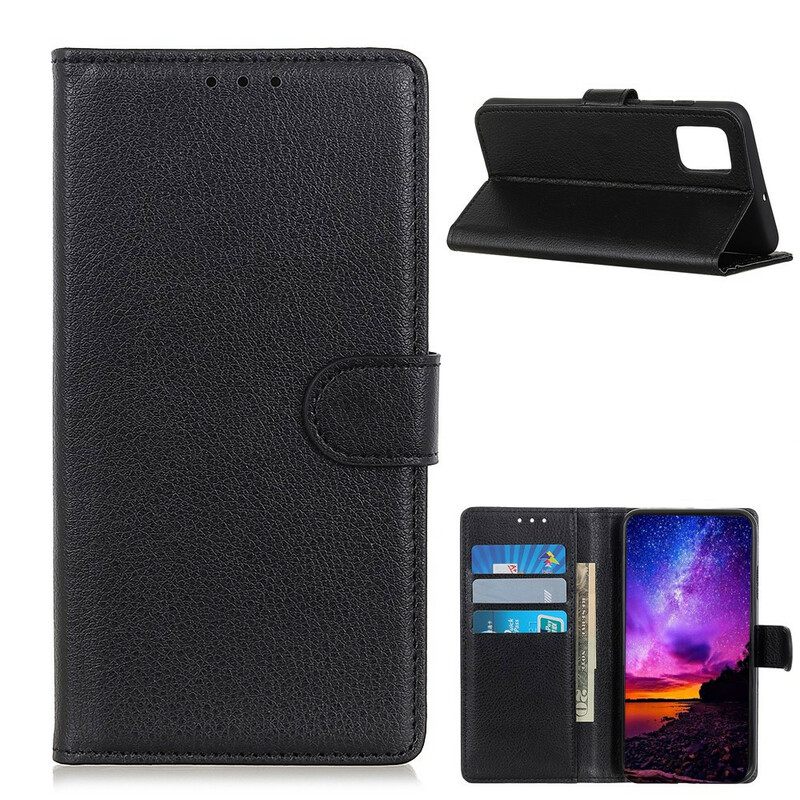 Kotelot Xiaomi Mi 10T / 10T Pro Premium Litchi Leather Effect