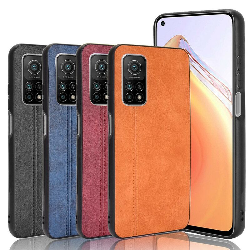 Kuori Xiaomi Mi 10T / 10T Pro Couture Nahkaefekti