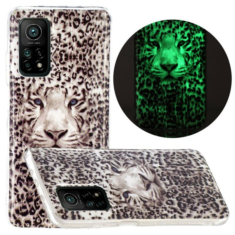 Kuori Xiaomi Mi 10T / 10T Pro Fluoresoiva Leopard