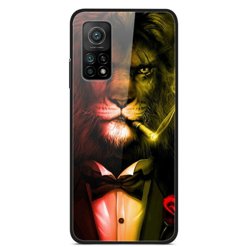 Kuori Xiaomi Mi 10T / 10T Pro Lite Tempered Glass Lion Sigar