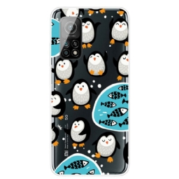 Kuori Xiaomi Mi 10T / 10T Pro Penguins And Fishes