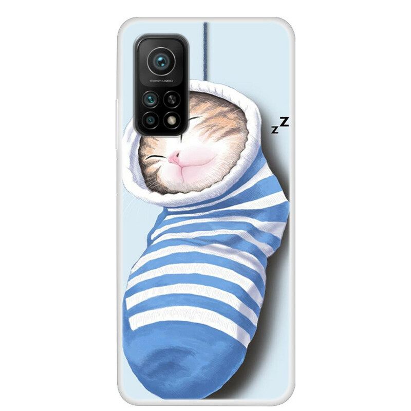 Kuori Xiaomi Mi 10T / 10T Pro Sleeping Kitten