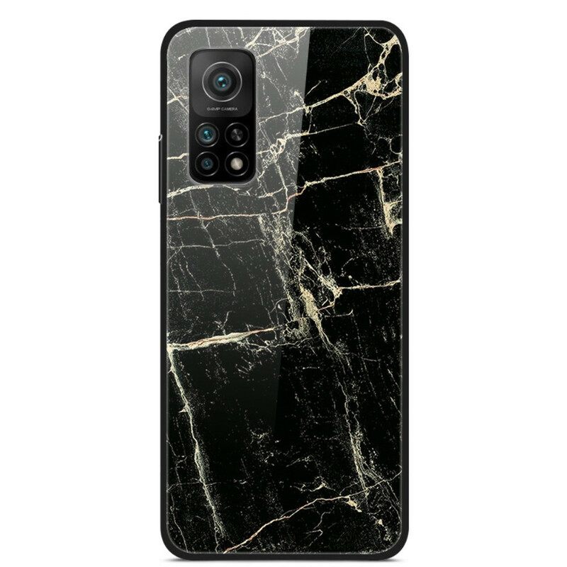 Kuori Xiaomi Mi 10T / 10T Pro Supreme Marble Tempered Glass