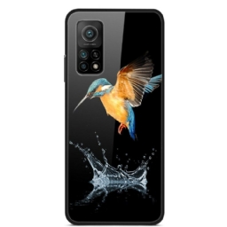 Kuori Xiaomi Mi 10T / 10T Pro Tempered Glass Bird Crown