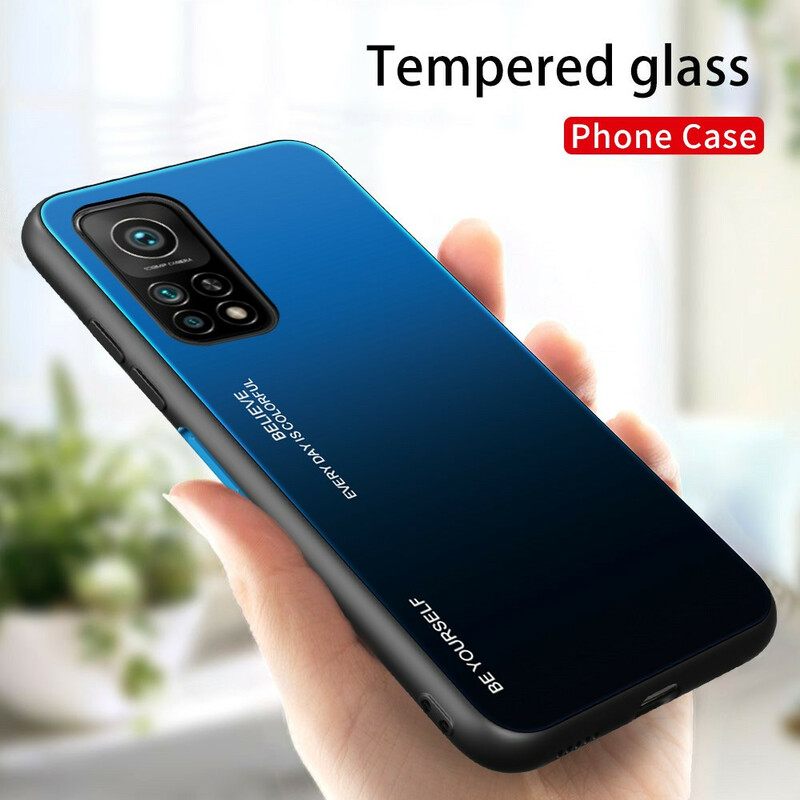 Kuori Xiaomi Mi 10T / 10T Pro Tempered Glass Ole Oma Itsesi