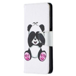 Nahkakotelo Xiaomi Mi 10T / 10T Pro Panda Hauskaa