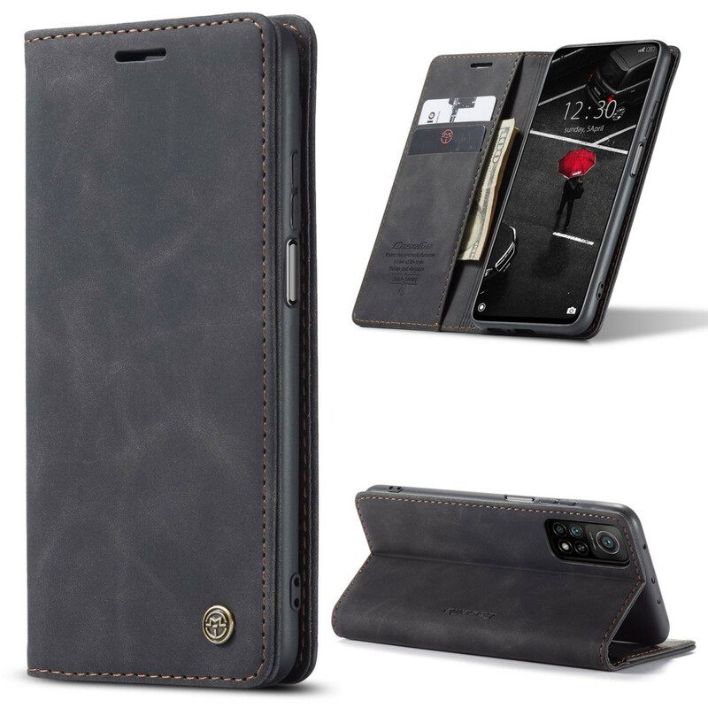 Puhelinkuoret Xiaomi Mi 10T / 10T Pro Kotelot Flip Caseme Keinonahka