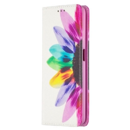 Puhelinkuoret Xiaomi Mi 10T / 10T Pro Kotelot Flip Flower Watercolour