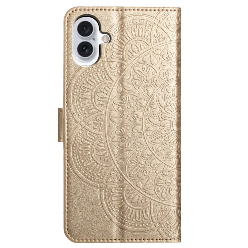 Kuoret iPhone 16 Plus Mandala-hihnakuvio