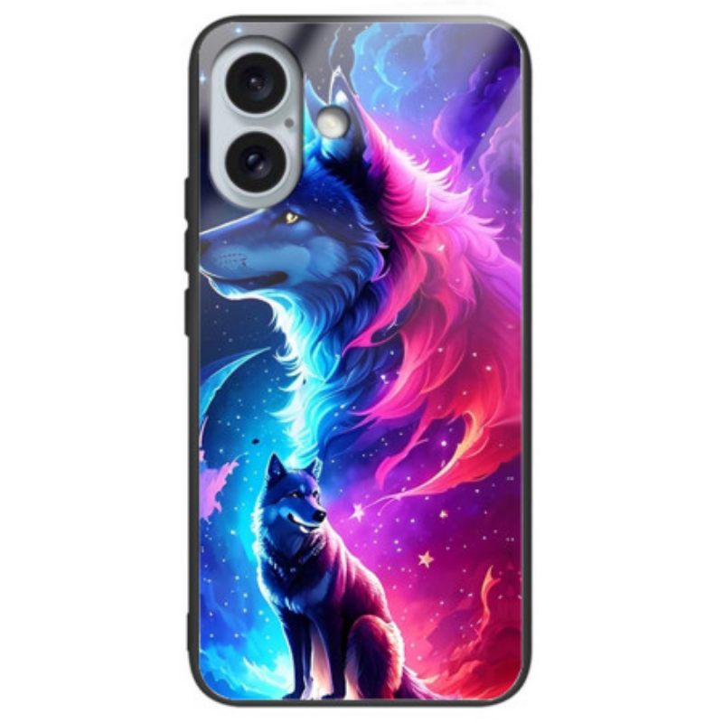 Kuori iPhone 16 Plus Star Wolf Karkaistu Lasi