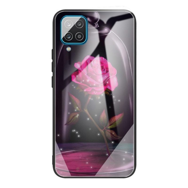 Case Samsung Galaxy M32 Magic Pink Tempered Glass