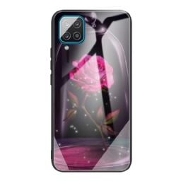 Case Samsung Galaxy M32 Magic Pink Tempered Glass