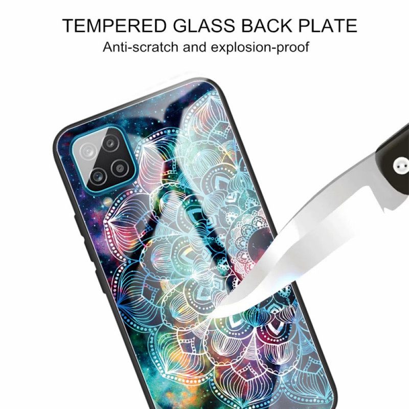 Case Samsung Galaxy M32 Tempered Glass Mandala