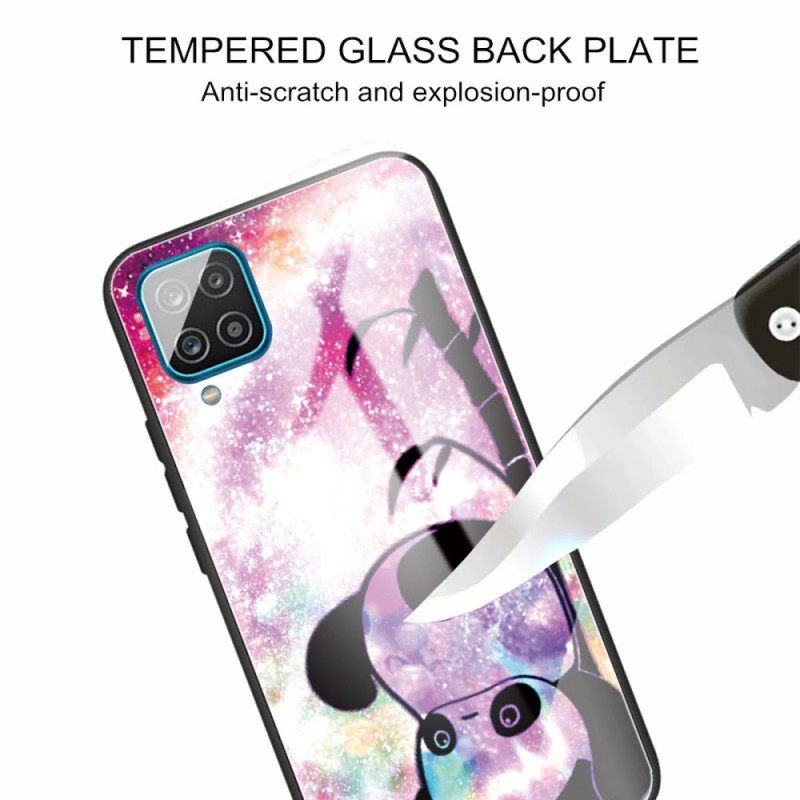 Case Samsung Galaxy M32 Tempered Glass Panda