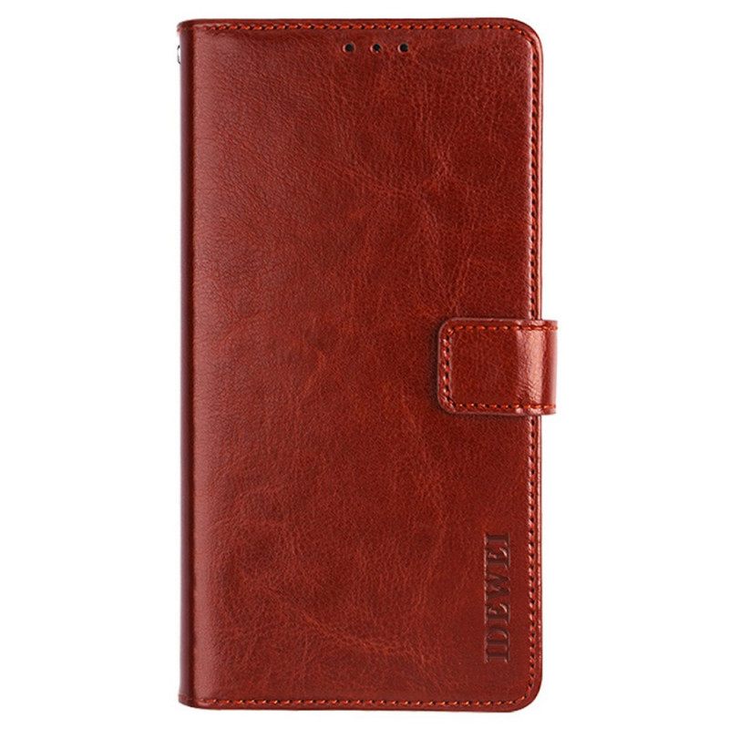 Flip Case Samsung Galaxy M32 Faux Leather Idewei