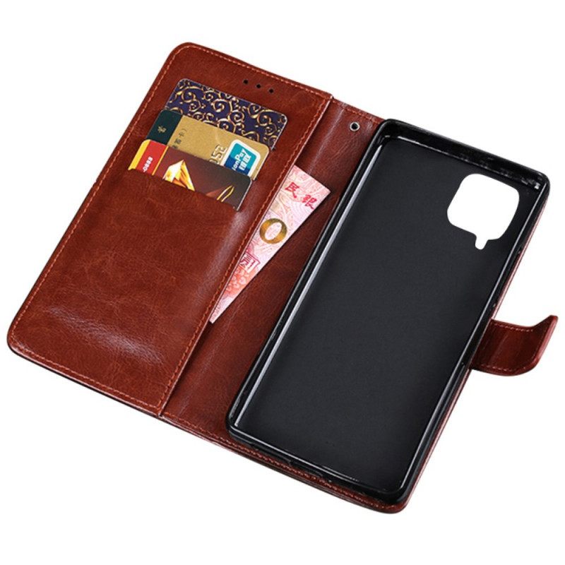 Flip Case Samsung Galaxy M32 Faux Leather Idewei