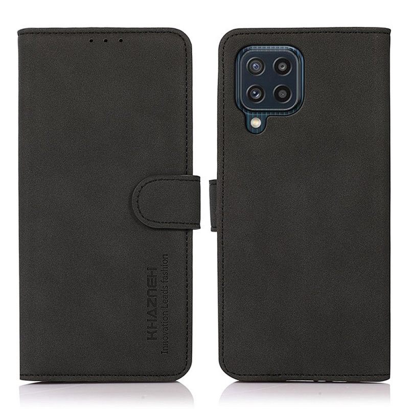 Flip Case Samsung Galaxy M32 Khazneh Texture Leather Effect