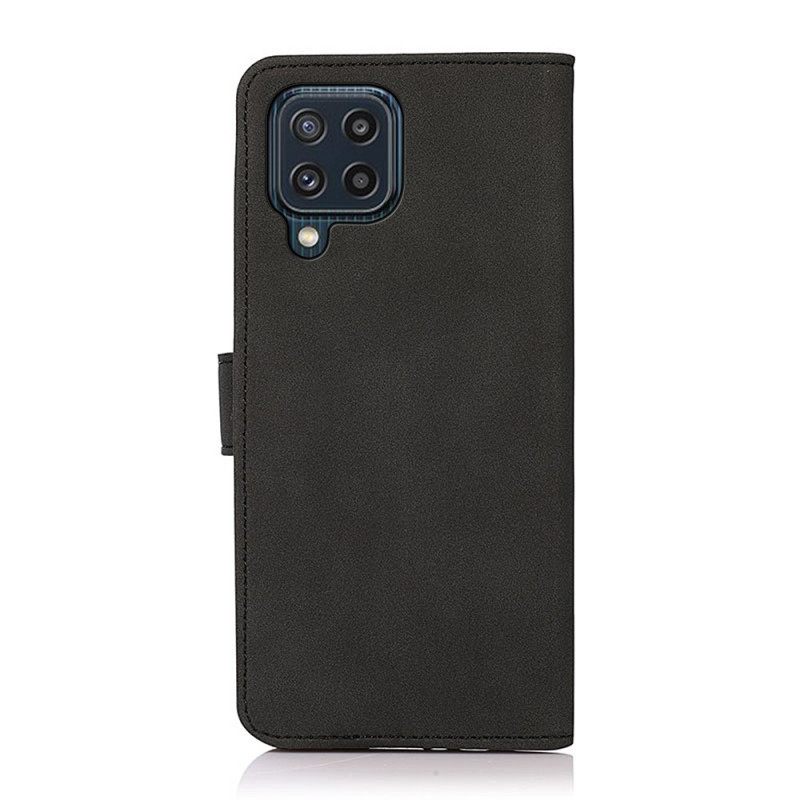 Flip Case Samsung Galaxy M32 Khazneh Texture Leather Effect