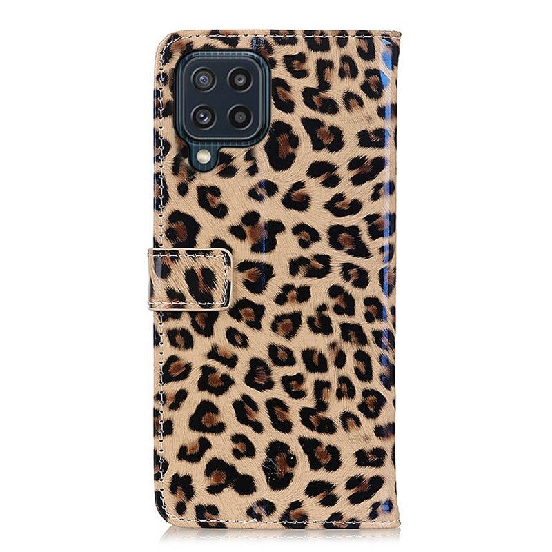 Flip Case Samsung Galaxy M32 Leopard