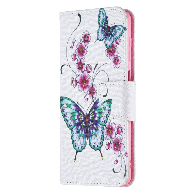 Kotelot Samsung Galaxy M32 Butterflies Kings